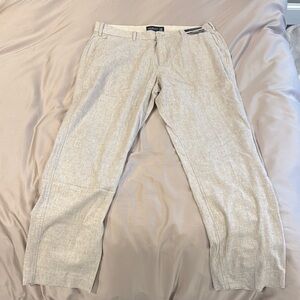 Brand New Men's A&F linen pants